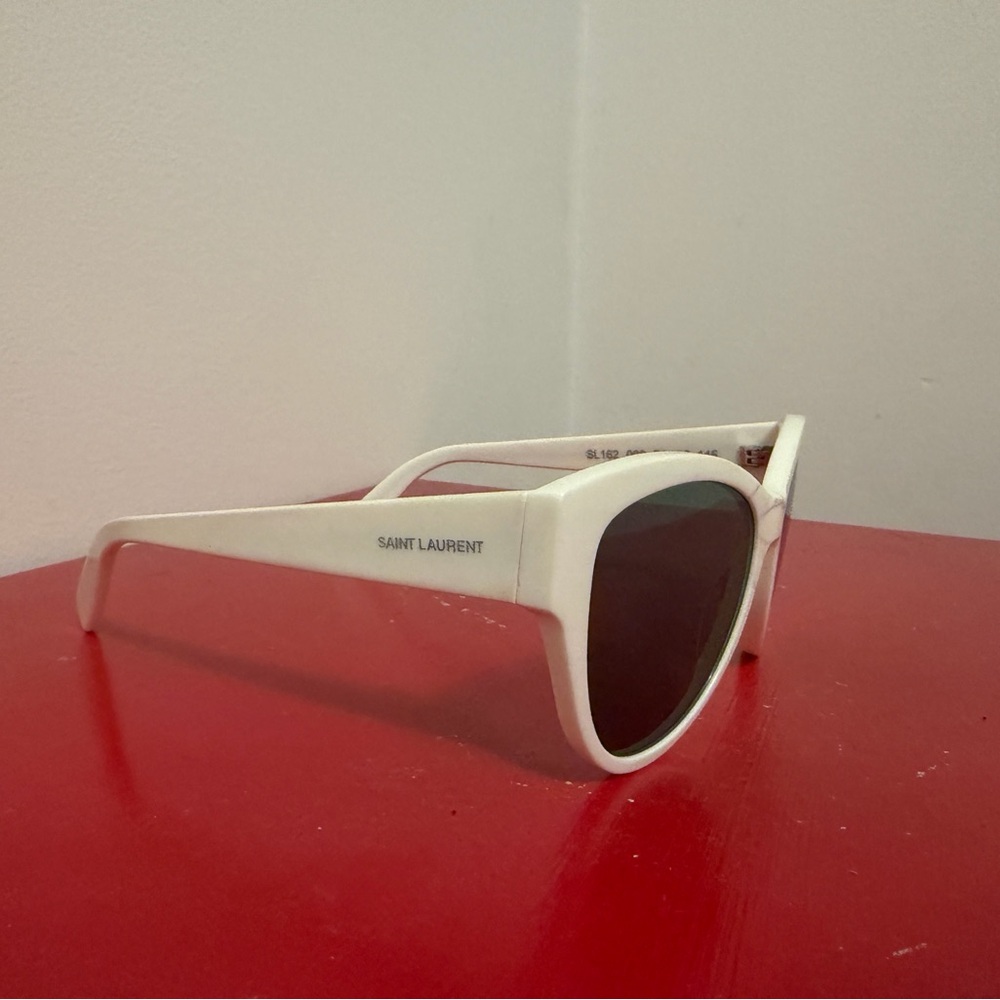 Saint Laurent Ivory Sunglasses